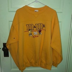 Vintage retired NASCAR M&M Kyle Busch sweatshirt